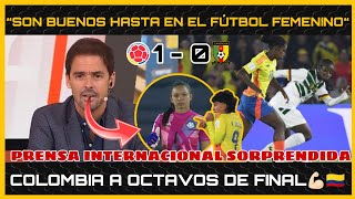 🤯ASÍ NARRAN en el MUNDO CLASIFICACIÓN de COLOMBIA FEMENINA SUB 20  Colombia 1  0 Camerun [upl. by Adniroc]