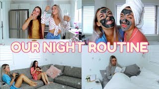 TWINS REALISTIC NIGHT ROUTINE 2018  Mescia Twins [upl. by Ecirtnahc661]