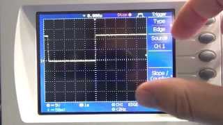 Tutorial How to use an Oscilloscope 3  How to capture a signal event  glitch  transient [upl. by Care913]