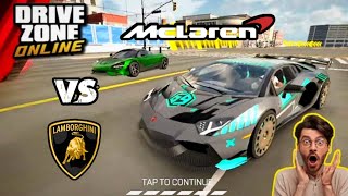 LAMBO AVENTADOR FULL RACING GAMEPLAY  DRIVE ZONE ONLINE [upl. by Koa920]