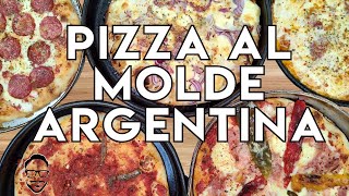 MASTER CLASS PIZZA AL MOLDE ARGENTINA [upl. by Vinna318]