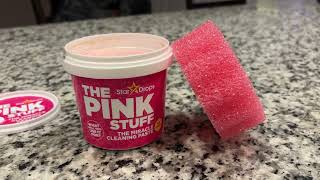 Stardrops  The Pink Stuff Miracle Cleaning Paste amp SQeeZY Scrubber Sponge Bundle  Product Review [upl. by Denice]