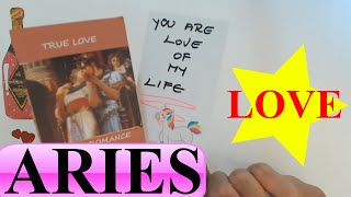 ARIES JANUARY 2024 FROM ZERO TO I LOVE YOU IN ONLY ONE WEEK Aries Tarot Reading [upl. by Airdnas]