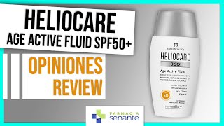 HELIOCARE Age Active Fluid SPF50 🌞 Protección Solar Antiedad Heliocare 💙 FARMACIA SENANTE [upl. by Naaitsirhc]