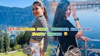 My first Michael kors Designer Bag Trip pai ready  Mini Vlog  Odia  exciting [upl. by Animor]