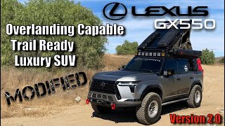 CRAZY Modified Lexus GX550 Ready for the Offroad  A Luxury SUV or Overlanding Capable Trail Boss [upl. by Zeiler]