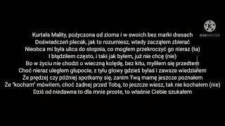 Małach  Ciebie szukałem TEKST [upl. by Rodama]