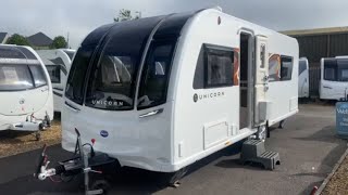 Bailey Unicorn S5 Cabrera Used Caravan for sale at Webbs Caravans Salisbury SP4 6QX [upl. by Pincince]