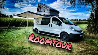 🚐 Opel Vivaro Selbstausbau Camper Roomtour [upl. by Ellene275]