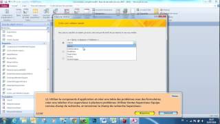 Examens MOS ACCESS 2010 Question 12 [upl. by Petronille]