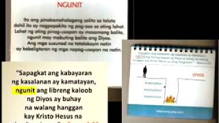 ONE VERSE EVANGELISM Tagalog Bible Lesson [upl. by Ennayram]