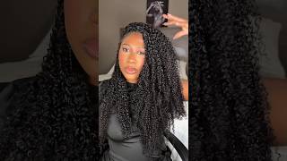 Braiding my own hair ft LockBraids treebraids bohobraids [upl. by Rodie]