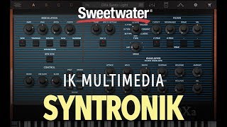 IK Multimedia Syntronik Synthesizer Plugin Demo [upl. by Aserej]