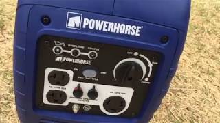 powerhorse 2000 generator review from northern tool [upl. by Carrel81]