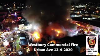 Mutual Aid to Westbury Fire Department 1242020 [upl. by Nameloc566]