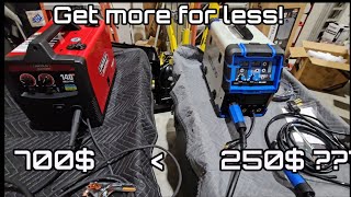 Azzuno 200f 4 in 1Welder Review and Quality Comparison to Lincoln [upl. by Ananna]