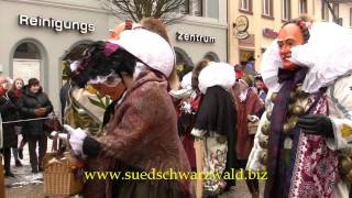 Historischer Umzug Villingen  SchwäbischAlemannische Fasnacht [upl. by Marela]