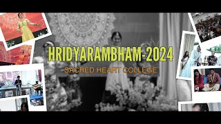 Hridyarambham2024  Sacred Heart College Thevara [upl. by Sivla858]