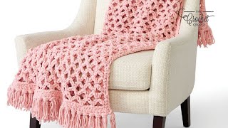 Crochet Love Knot Blanket [upl. by Steven]