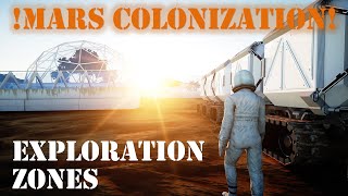 SpaceX Mars Colonization Can we REALLY Build Habitats on Mars Exploration Zones In details [upl. by Neltiak]