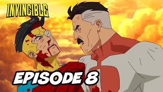 Invincible Episode 8 Finale  Invincible vs Omni Man TOP 10 Breakdown and Ending Explained [upl. by Roby]