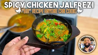 Chicken Jalfrezi EPICBIRRECIPE Indian Restaurant Curry Made at home  Step by step TUTORIAL [upl. by Oicor549]