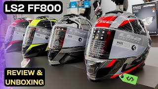 LS2 ff800  Best Full Face Helmets by LS2  REVIEW amp UNBOXING [upl. by Alroy]