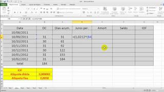 Como calcular o IOF de um financiamento versão 1 [upl. by Salaidh]