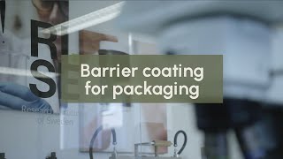 Barrier coating for packaging [upl. by Hortense]