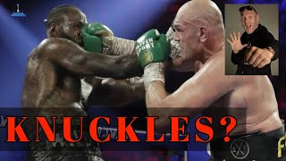 quotGlove Gatequot part 3 Tyson Fury hit Wilder with BARE KNUCKLES FULLY DEBUNKED [upl. by Eniowtna906]