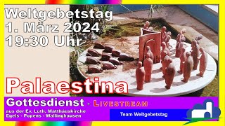 Weltgebetstag am Freitag 1 März 2024 um 1930 Uhr [upl. by Niccolo]