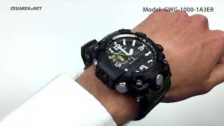 Casio GSHOCK Master of G GWG10001A3ER MUDMASTER  Zegareknet [upl. by Aleahpar]