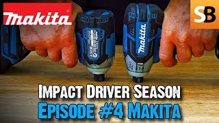 Makita DTD170 amp DTS141 Impact Driver Review  Roundup 4 [upl. by Ellennahs400]