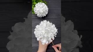 How to make Easy Tissue Paper Flowers DIY Paper Craft Tutorial [upl. by Alliber]