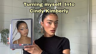 Cindy Kimberly Inspired Makeup Look By Aaliyah [upl. by Allimaj]