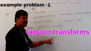 Laplace transform example problems [upl. by Narut]