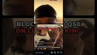 BLOODHOUND ON LIVE DISSING AFTER SLIDING FOR LIL JEFF 🩸 [upl. by Garges]