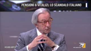 Feltri Vitalizi prendiamocela con chi ha fatto le leggi non coi privilegiati [upl. by Narrad799]