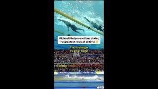 Michael Phelps Goes Crazy During Huge Comeback Win at the Olympics [upl. by Etram]