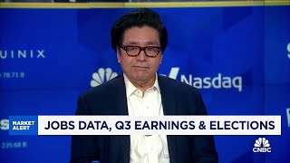 Markets set up for a very good rally into yearend no matter who wins election Fundstrats Tom Lee [upl. by Nataline]