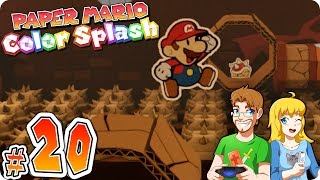 Paper Mario Color Splash Gameplay Walkthrough Part 20 Kiwano Temple of Errors HD [upl. by Monda]