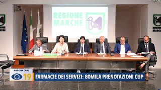 Farmacie dei Servizi 80mila prenotazioni CUP nella Regione Marche [upl. by Ecirtael661]