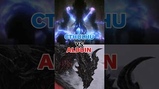 Cthulhu vs Alduinshorts elderscrolls dragonborn cthulhu lore whoisstrongest [upl. by Trebma444]