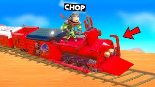 BUILDING THE BEST TRAIN INSIDE TRAILMAKERS WITH CHOP [upl. by Edrahs568]