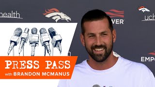 Brandon McManus Being a captain is still humbling to me each and every year [upl. by Akilat434]