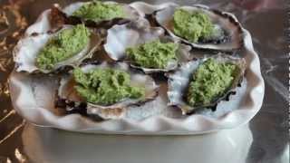 Oyster Rockefeller  Oysters Baked with Herb Butter  Special Holiday Appetizer [upl. by Ameen]