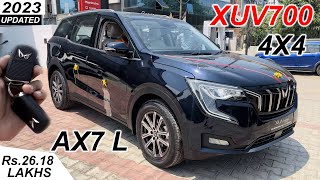 2023 Mahindra XUV700 4X4  Top Model AX7 Luxury AT  Mahindra कि फीचर्स Loaded SUV  XUV700 AWD 2023 [upl. by Atteinotna452]