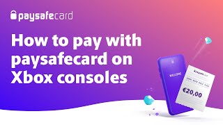 How to pay on Xbox with paysafecard [upl. by Etam692]