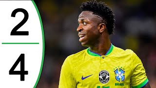 Brazil vs Senegal Highlights Sadio Mane Stuns Selecao in Shock Victory [upl. by Merceer]