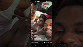 Kodak Black hilarious ig live 🤣🤣 1113 [upl. by Bran]